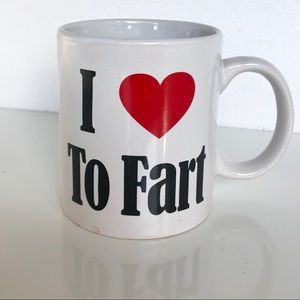 I Love To Fart Jumbo Mug Silly Funny Cute Dad Joke